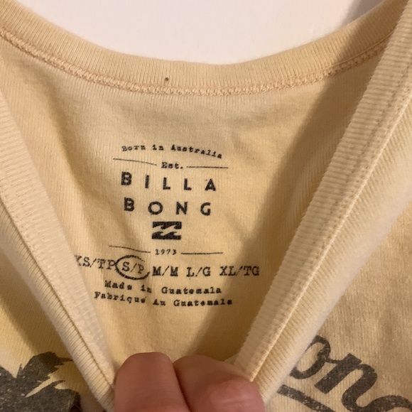 RARE billabong crop tank! HAWAII - Picture 2 of 2